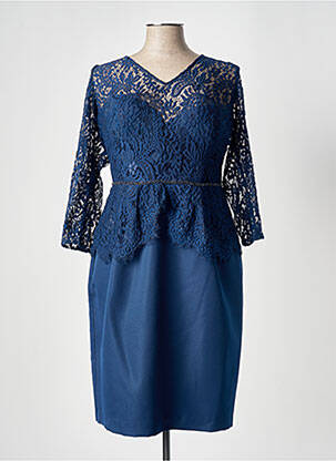 Rochie midi albastru MARFIL femeie