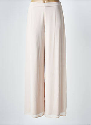 Pantalon larg bej FRANK LYMAN femeie