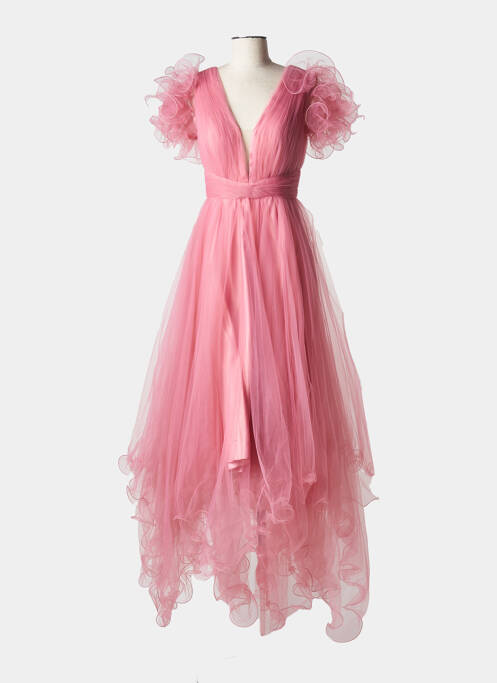 Rochie lungă roz MARFIL femeie