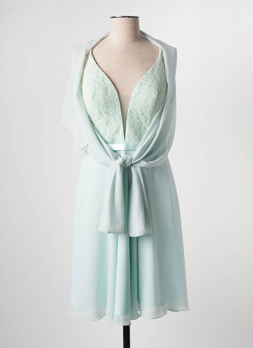 Rochie midi verde FASHION NEW YORK femeie