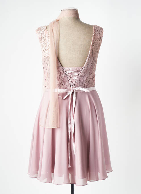 Rochie midi roz FRANCE MODE femeie