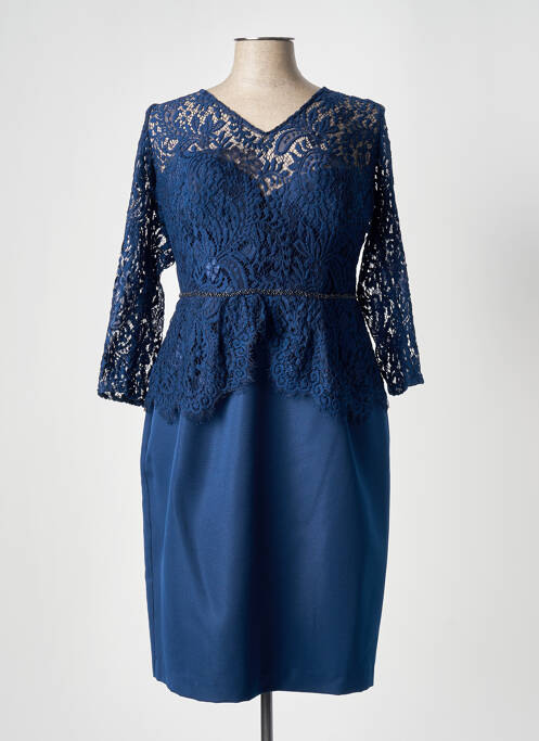 Rochie midi albastru MARFIL femeie