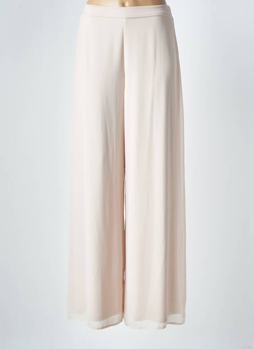 Pantalon larg bej FRANK LYMAN femeie