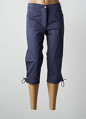 Pantalon trei sferturi albastru PAUL BRIAL femeie