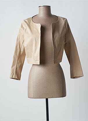 Bolero guler rotund bej PAUL BRIAL femeie