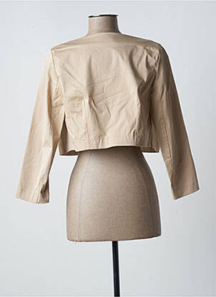 Bolero guler rotund bej PAUL BRIAL femeie