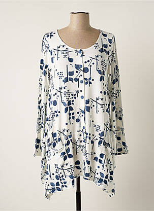 Tunică mâneci lungi albastru G!OZE femeie