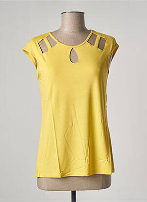 Tricou galben MALOKA femeie