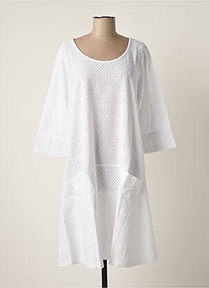 Rochie midi alb G!OZE femeie