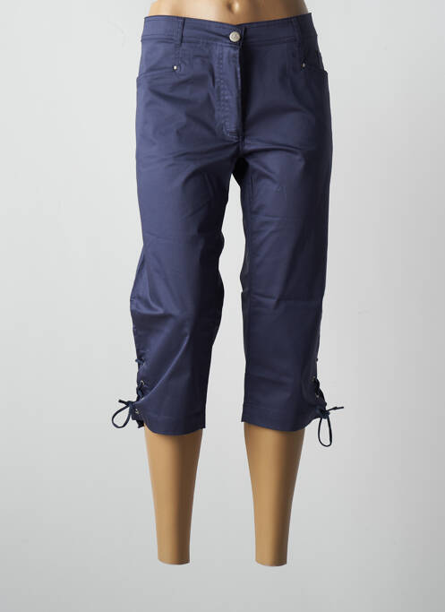 Pantalon trei sferturi albastru PAUL BRIAL femeie