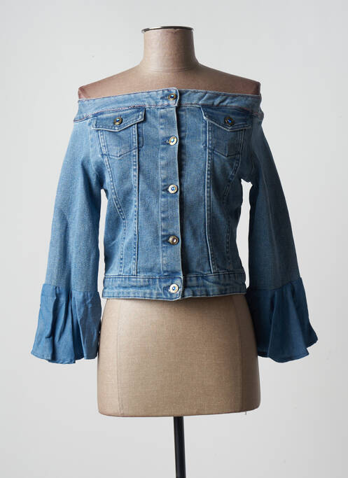 Jachetă de blugi albastru PAUL BRIAL femeie