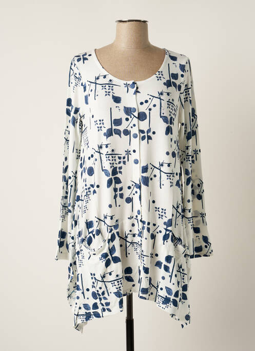 Tunică mâneci lungi albastru G!OZE femeie