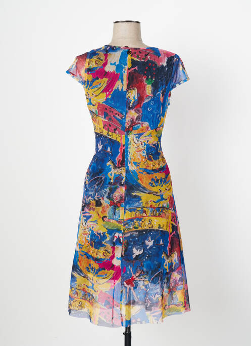 Rochie midi albastru MALOKA femeie