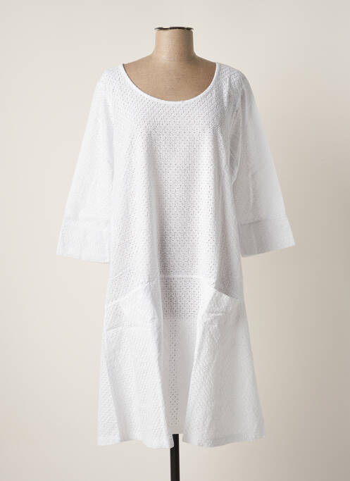 Rochie midi alb G!OZE femeie