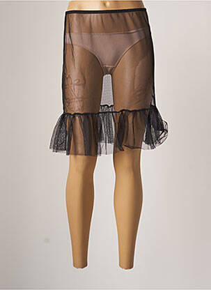 Jupon/Fond de rochie negru MALOKA femeie