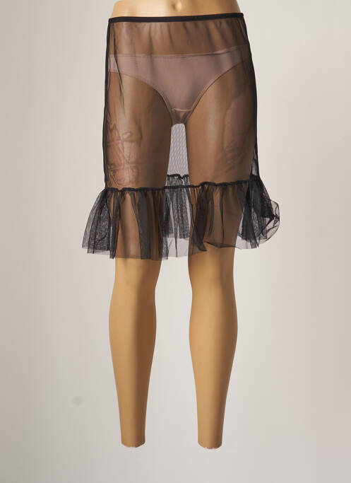 Jupon/Fond de rochie negru MALOKA femeie