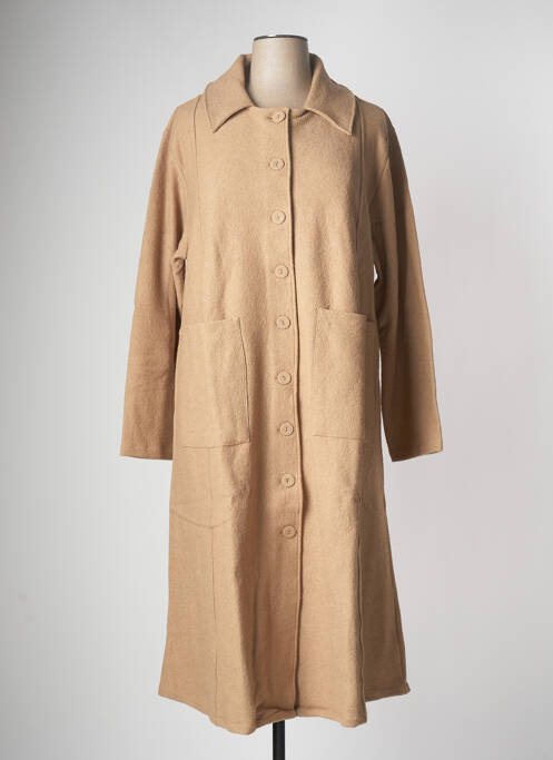 Palton lung bej G!OZE femeie