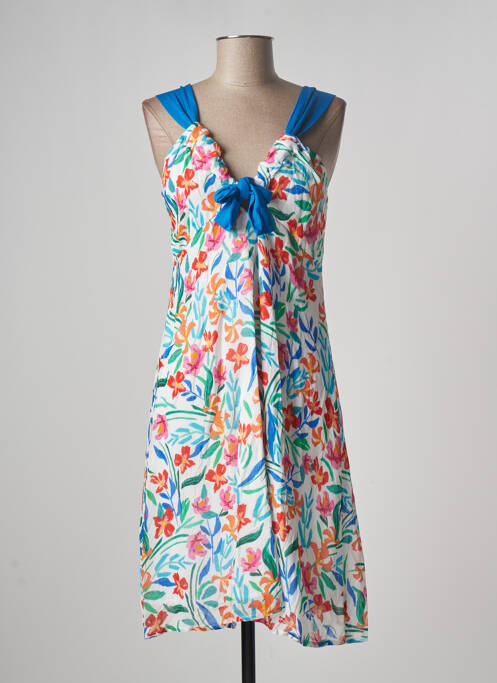 Rochie midi albastru PAUL BRIAL femeie