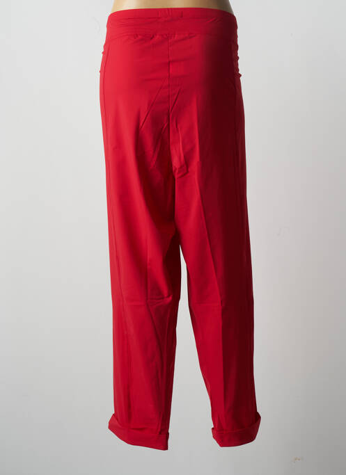 Pantalon larg roșu MALOKA femeie