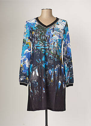 Rochie midi albastru MALOKA femeie