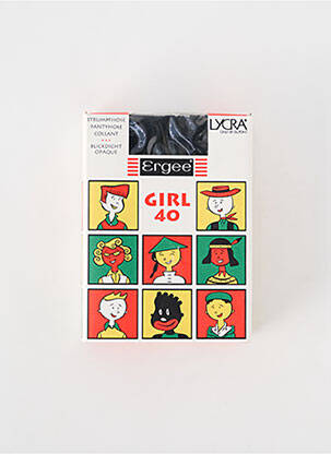 Colanți negru ERGEE fată