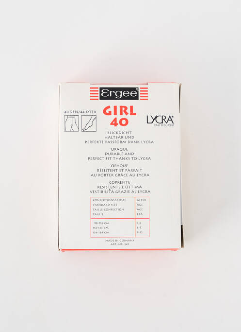 Colanți roșu ERGEE fată