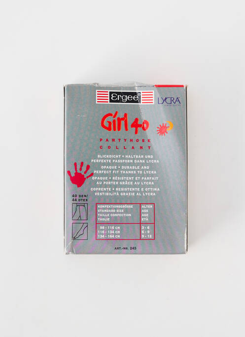 Colanți albastru ERGEE fată