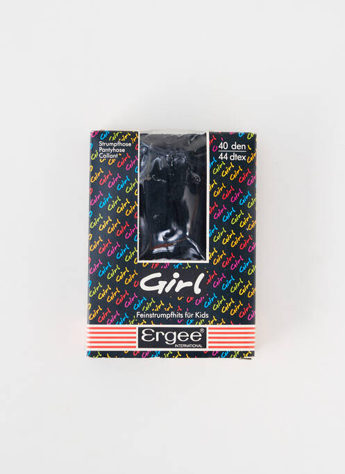 Colanți negru ERGEE fată