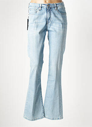 Blugi cu croială evazată albastru DENIM STUDIO femeie