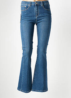 Blugi cu croială evazată albastru DENIM STUDIO femeie