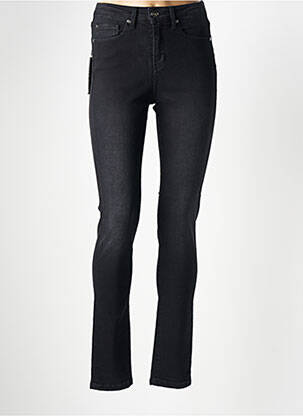 Blugi skinny talie înaltă talie înaltă negru DENIM STUDIO femeie