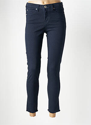 Pantalon 7/8 elasticitate mărime normală albastru DENIM STUDIO femeie