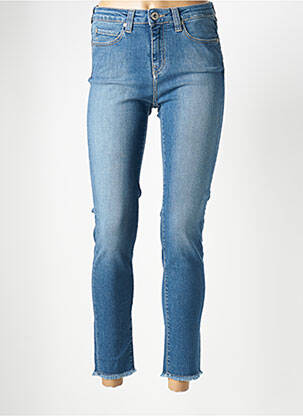 Blugi skinny talie înaltă talie înaltă albastru DENIM STUDIO femeie