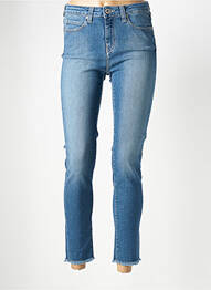Blugi skinny talie înaltă talie înaltă albastru DENIM STUDIO femeie