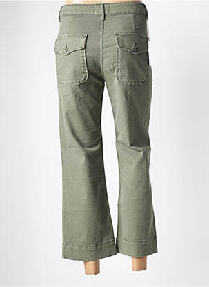 Pantalon 7/8 talie înaltă talie înaltă verde ACQUAVERDE femeie