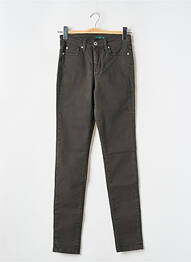 Blugi skinny talie înaltă talie înaltă verde DENIM STUDIO femme