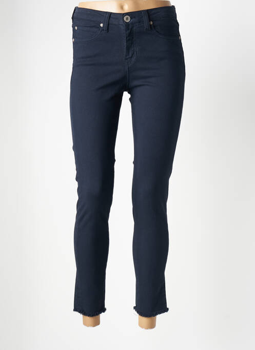 Pantalon 7/8 albastru DENIM STUDIO femeie