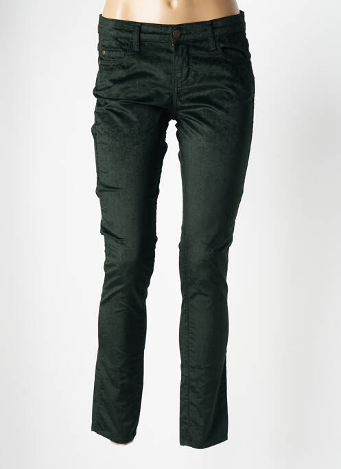 Pantalon slim verde BA&SH femeie