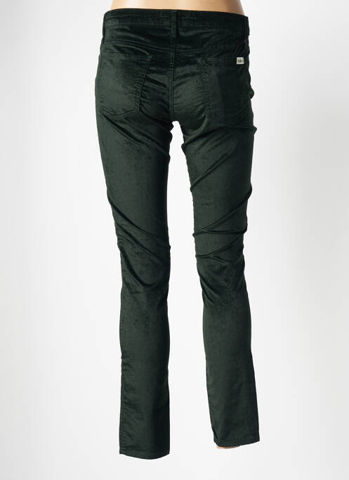 Pantalon slim verde BA&SH femeie