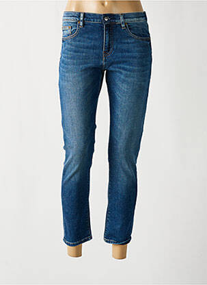 Blugi cu croială slim albastru ACQUAVERDE femeie