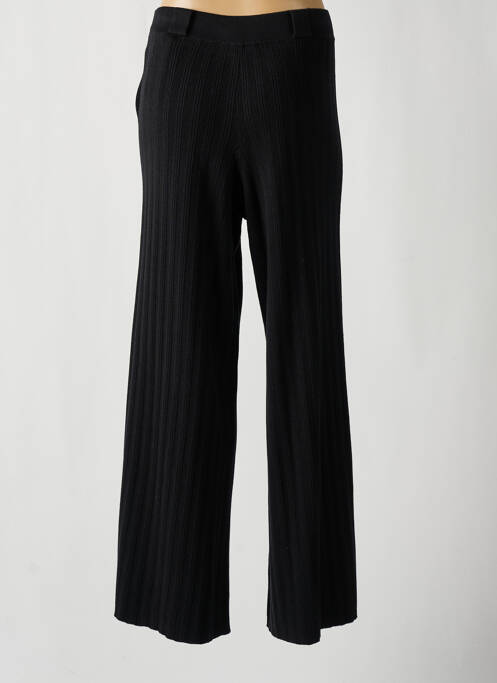 Pantalon larg negru BA&SH femeie