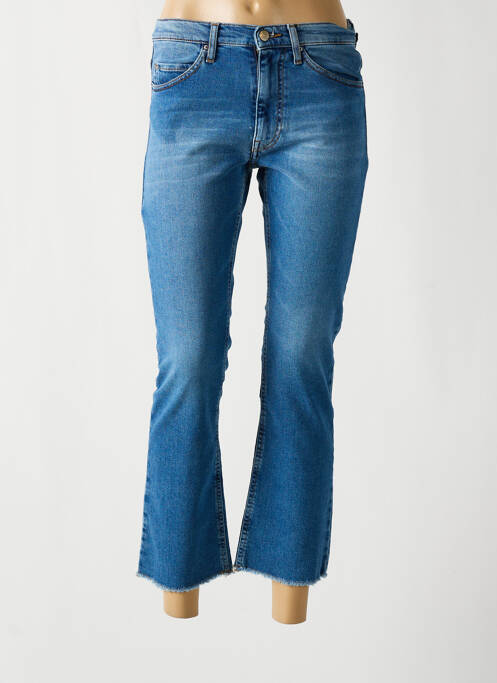 Blugi bootcut albastru ACQUAVERDE femeie