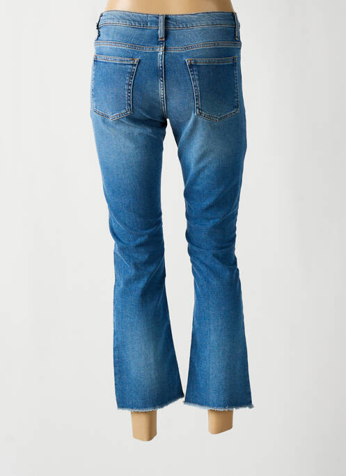 Blugi bootcut albastru ACQUAVERDE femeie