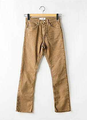 Blugi cu croială dreaptă bej ACQUAVERDE femeie