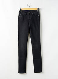 Blugi skinny talie înaltă talie înaltă negru DENIM STUDIO femme