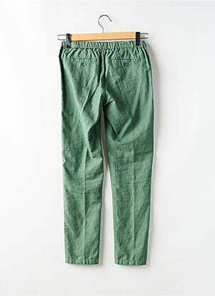 Pantalon 7/8 talie elastică mărime normală verde HARTFORD femeie
