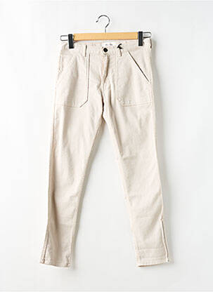 Blugi cu croială slim bej ACQUAVERDE femeie