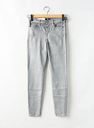 Blugi skinny mărime normală mărime normală argintiu 7 FOR ALL MANKIND femme
