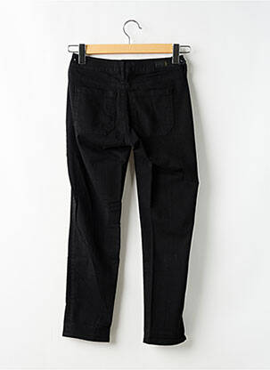 Pantalon 7/8 elasticitate mărime normală negru FIVE femeie