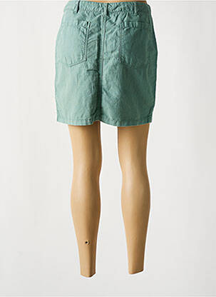 Fustă scurtă buzunare verde HARTFORD femeie